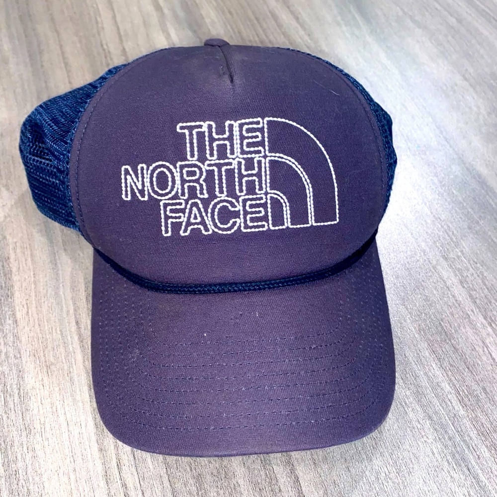 The North Face Dark Blue Trucker Hat